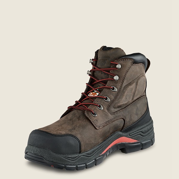 Safety Støvler Herre - Red Wing King Toe® Adc - 6-Inch Insulated Waterproof Csa Toe - Mørkegrå - OGX